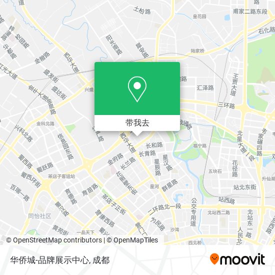 华侨城-品牌展示中心地图