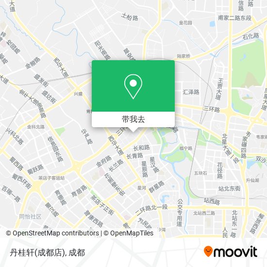 丹桂轩(成都店)地图