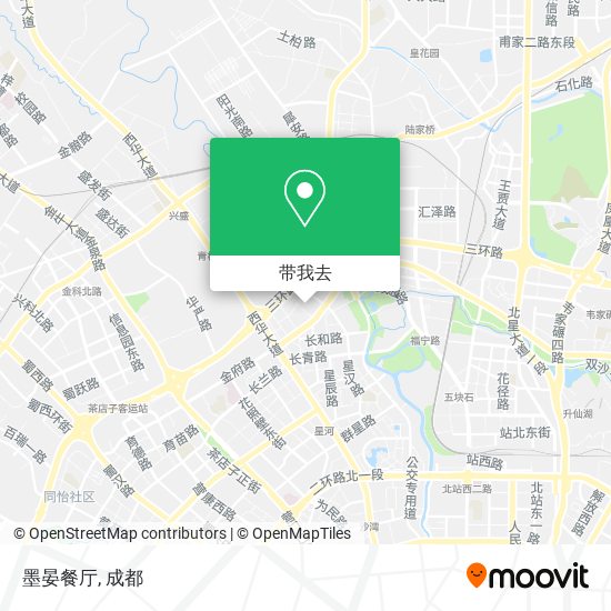 墨晏餐厅地图