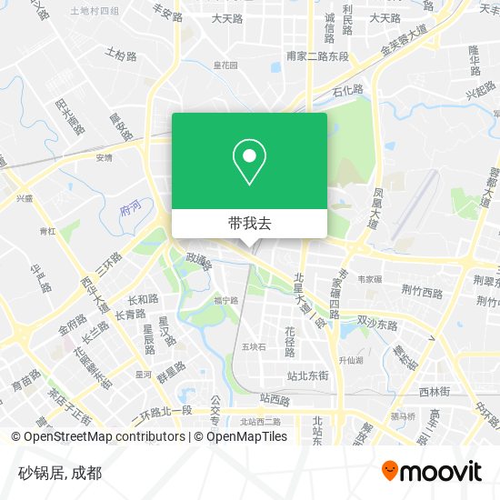 砂锅居地图