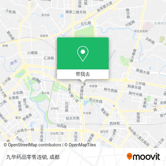 九华药品零售连锁地图