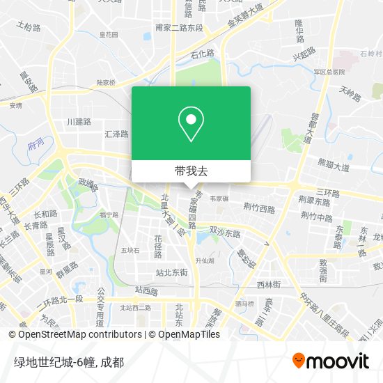 绿地世纪城-6幢地图