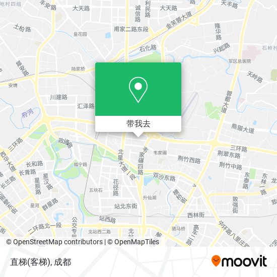 直梯(客梯)地图
