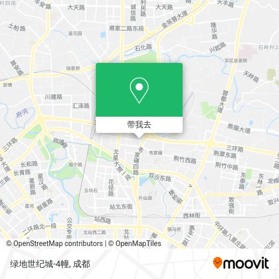 绿地世纪城-4幢地图