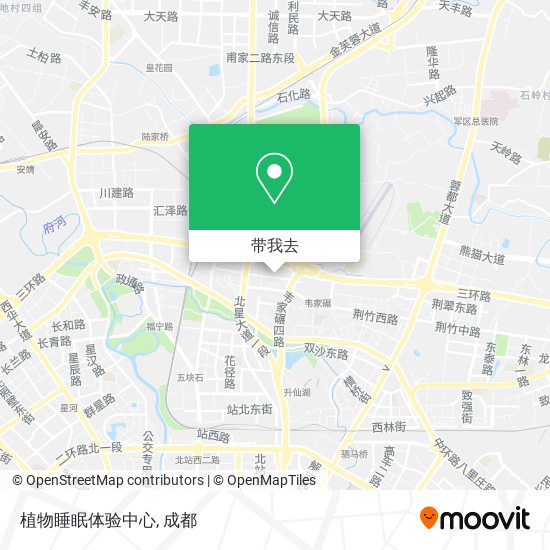 植物睡眠体验中心地图