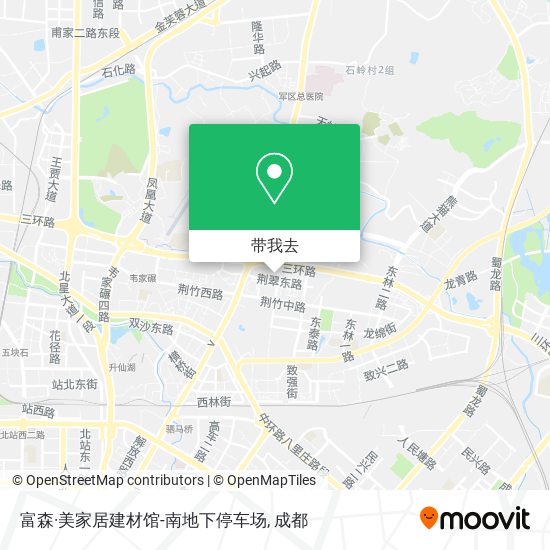富森·美家居建材馆-南地下停车场地图