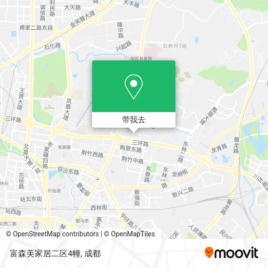 富森美家居二区4幢地图