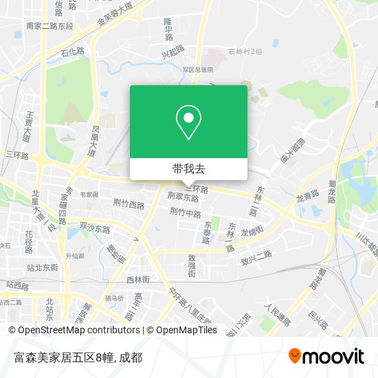 富森美家居五区8幢地图