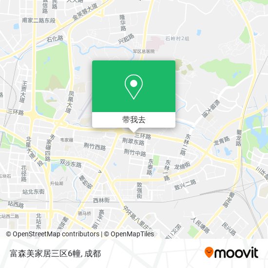 富森美家居三区6幢地图