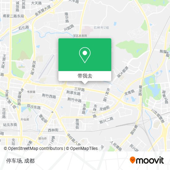 停车场地图