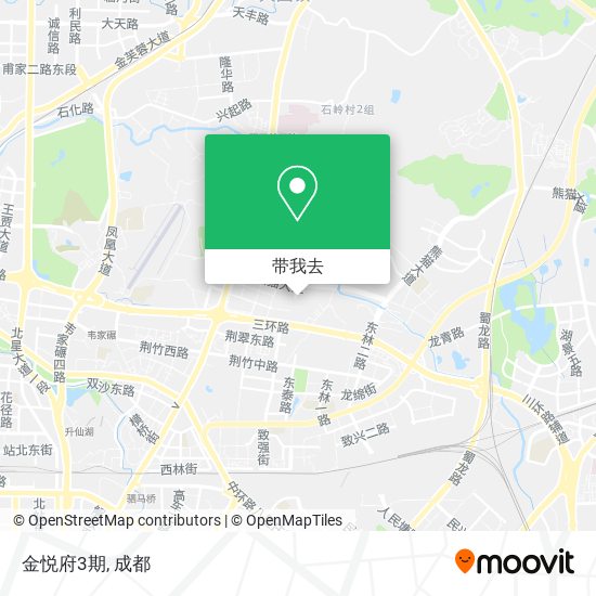 金悦府3期地图