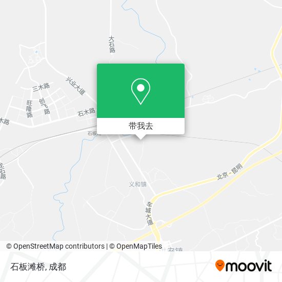 石板滩桥地图