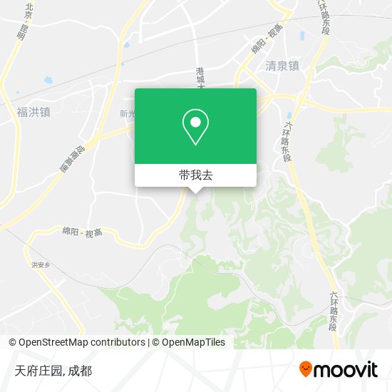 天府庄园地图