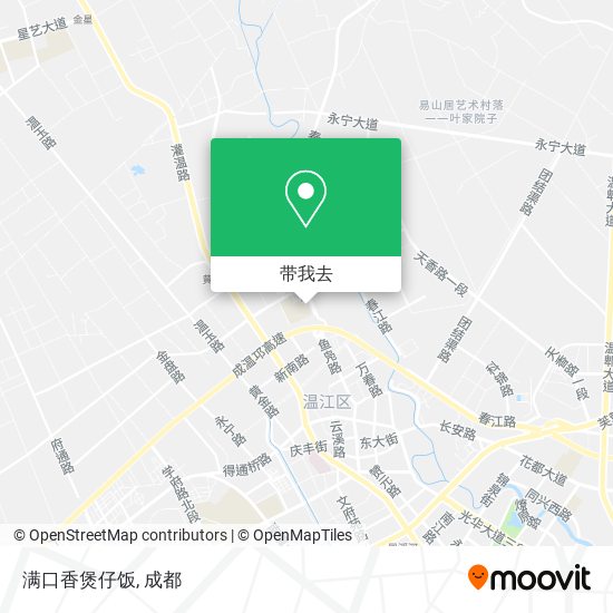 满口香煲仔饭地图