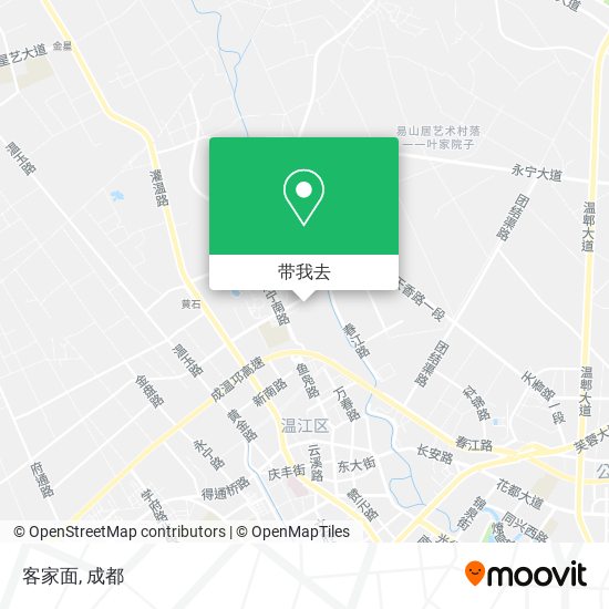 客家面地图
