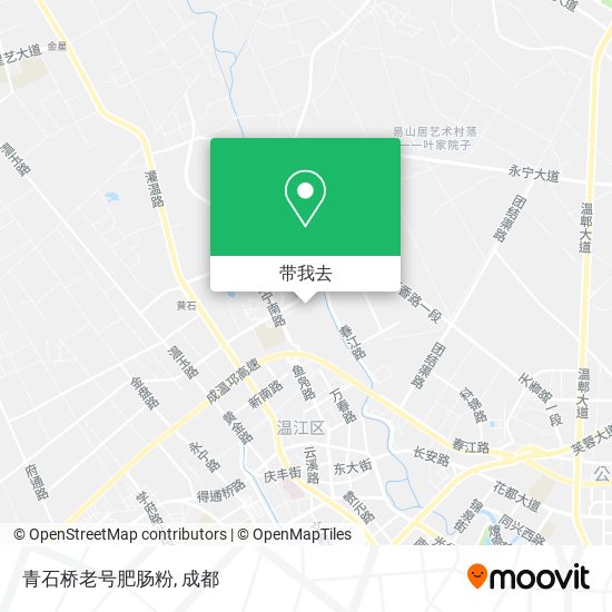 青石桥老号肥肠粉地图