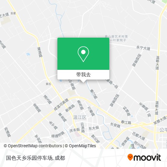 国色天乡乐园停车场地图