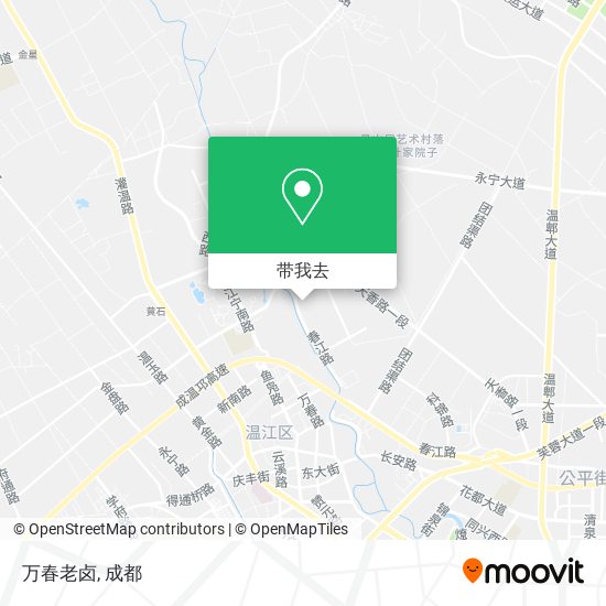 万春老卤地图