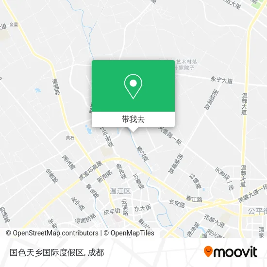 国色天乡国际度假区地图