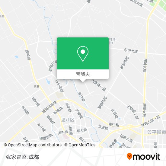 张家冒菜地图