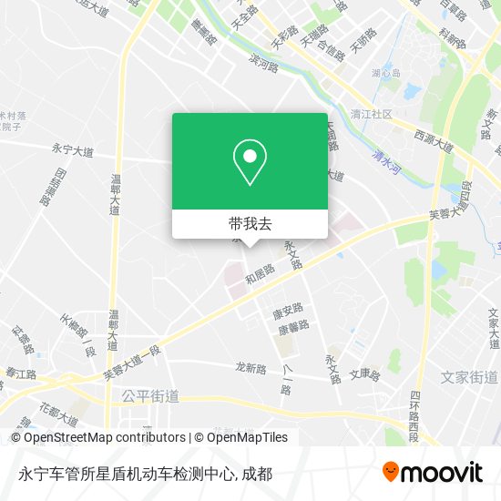 永宁车管所星盾机动车检测中心地图