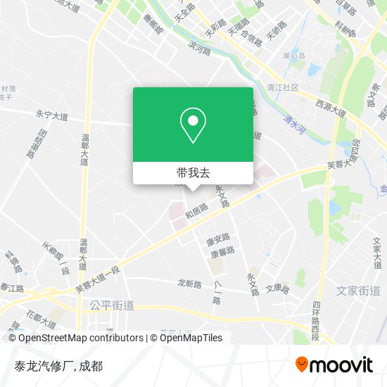 泰龙汽修厂地图