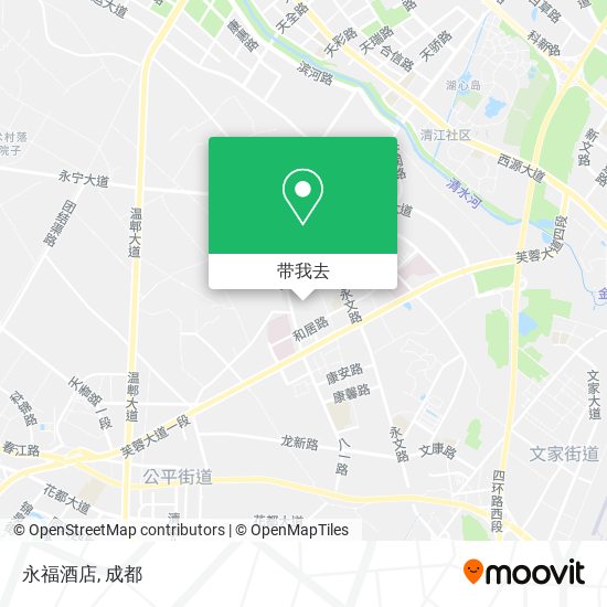 永福酒店地图
