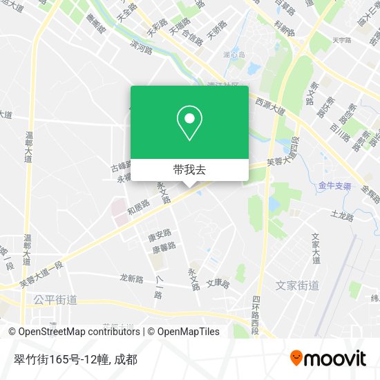翠竹街165号-12幢地图