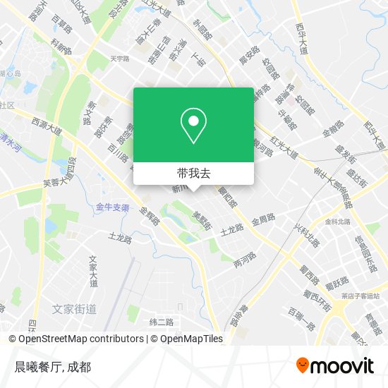 晨曦餐厅地图