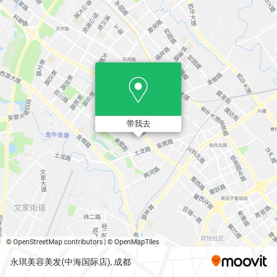 永琪美容美发(中海国际店)地图
