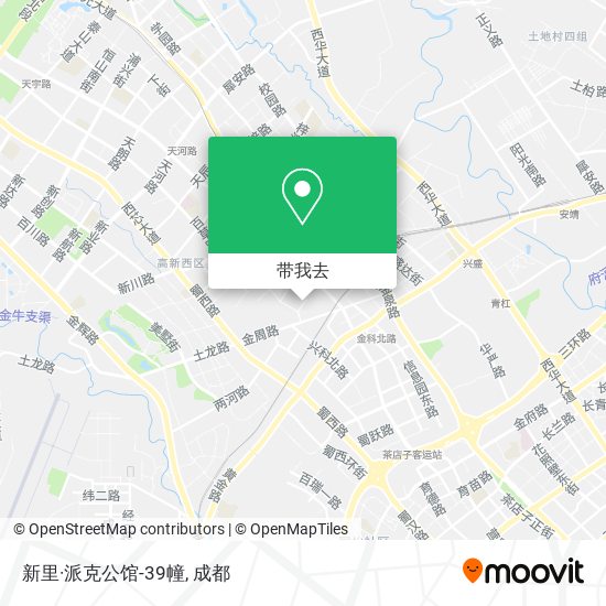新里·派克公馆-39幢地图