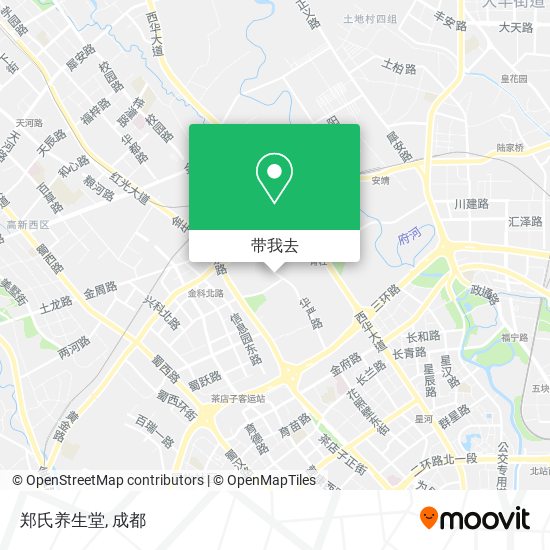 郑氏养生堂地图