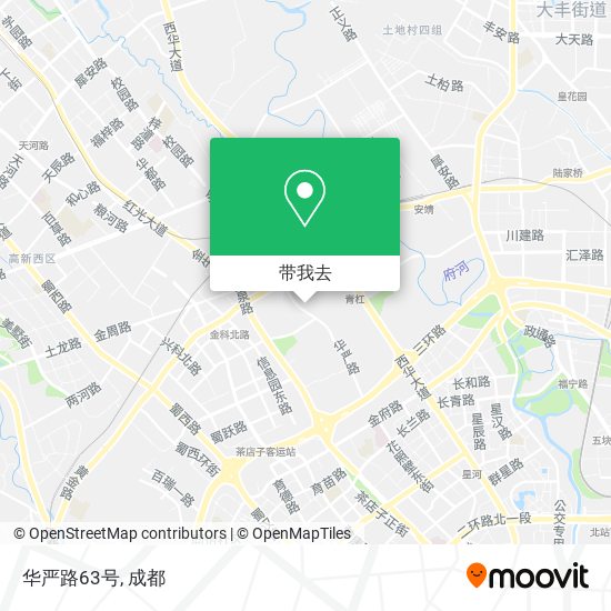 华严路63号地图