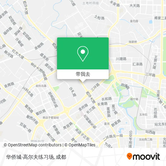 华侨城-高尔夫练习场地图