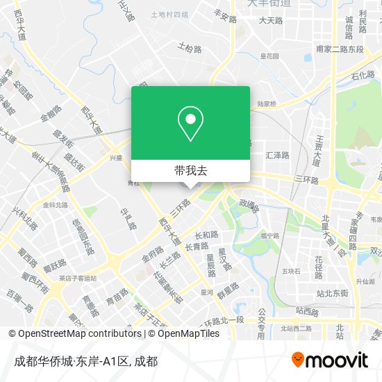 成都华侨城·东岸-A1区地图