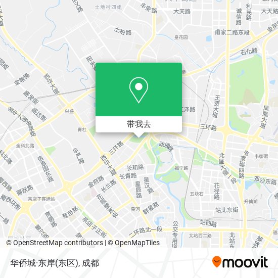 华侨城·东岸(东区)地图