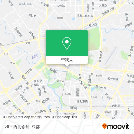 和平西北诊所地图
