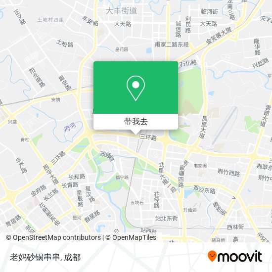老妈砂锅串串地图
