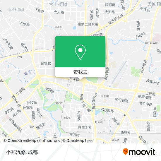 小郑汽修地图