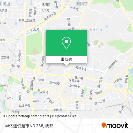 华亿连锁超市NO.288地图