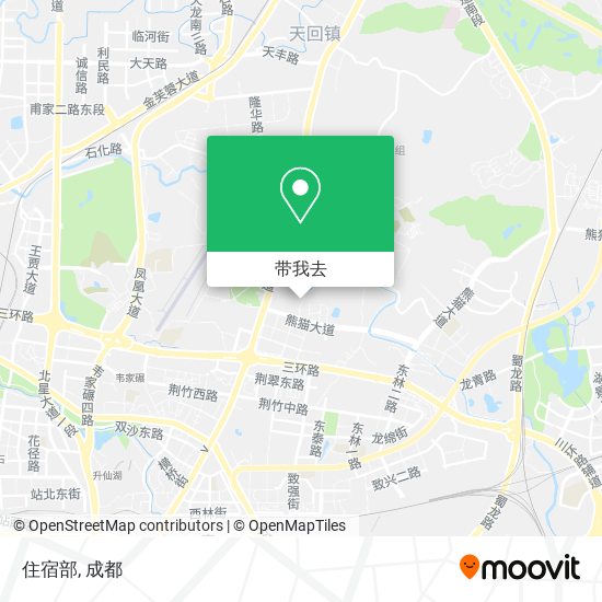 住宿部地图