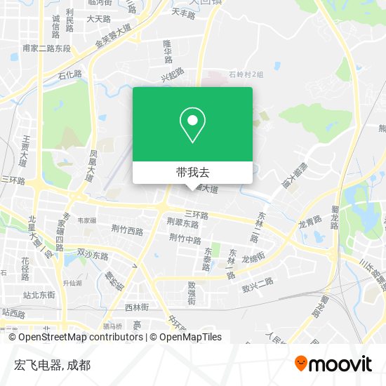 宏飞电器地图