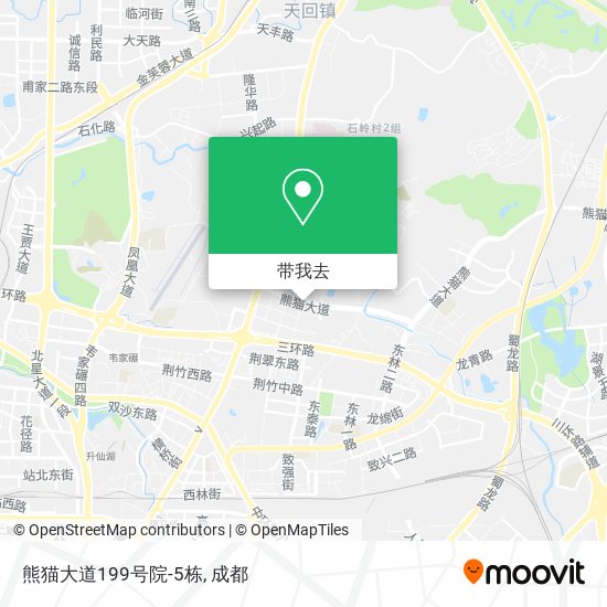 熊猫大道199号院-5栋地图