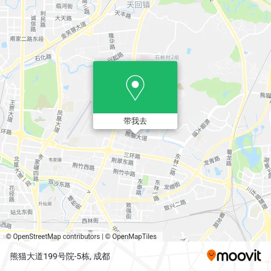 熊猫大道199号院-5栋地图