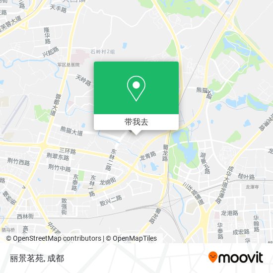 丽景茗苑地图