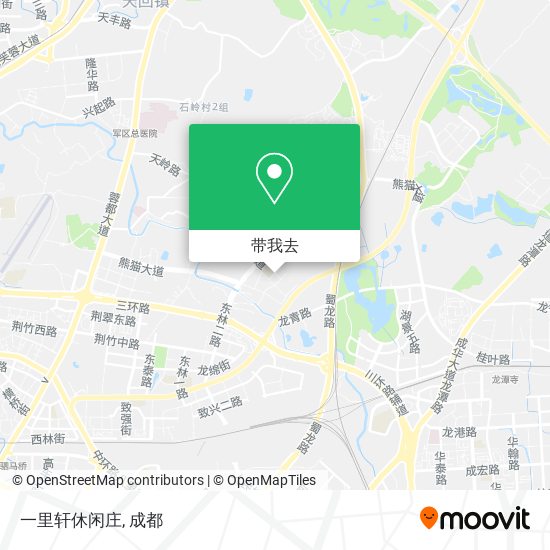一里轩休闲庄地图