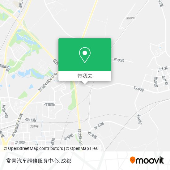 常青汽车维修服务中心地图