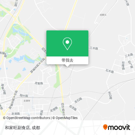 和家旺副食店地图