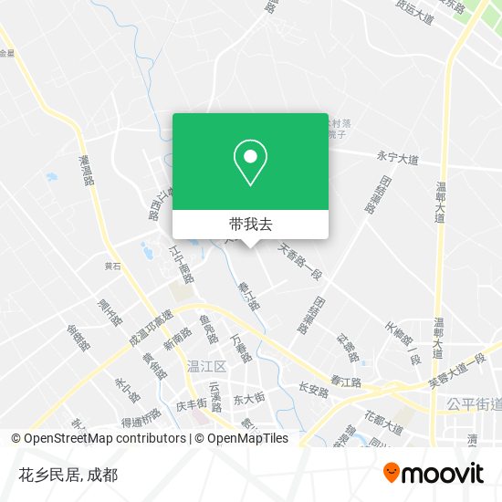 花乡民居地图