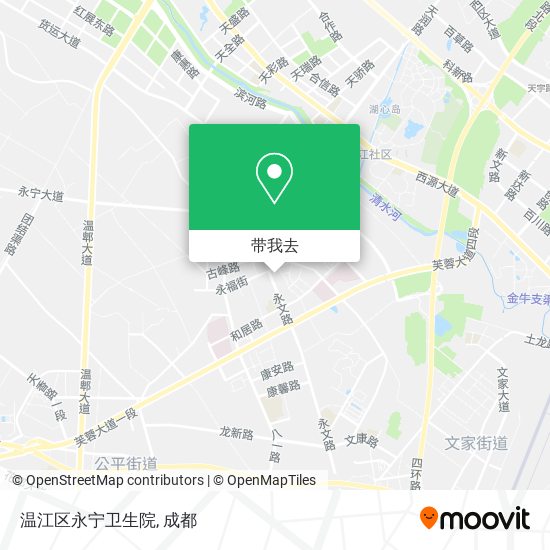 温江区永宁卫生院地图